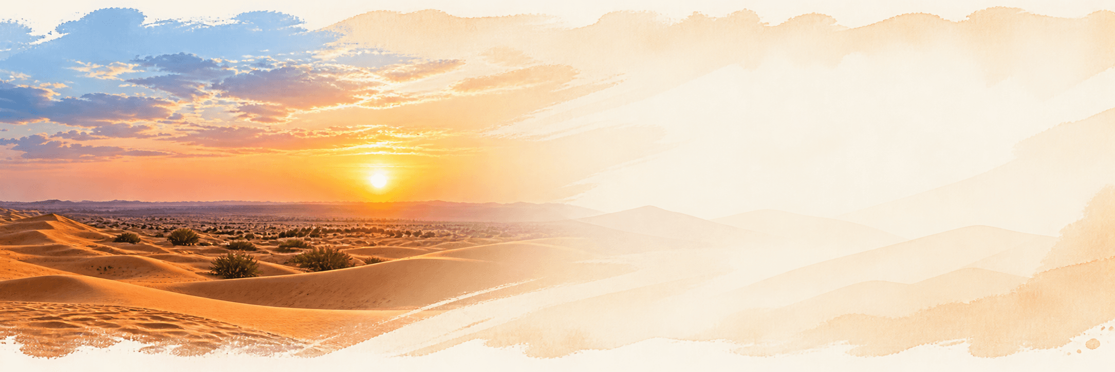 Sunrise Banner Background